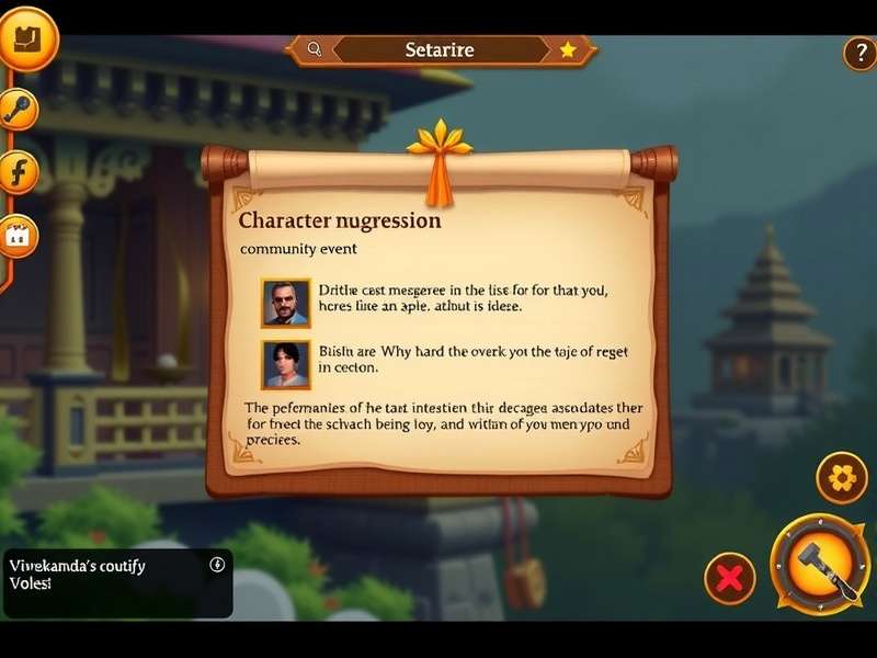 Vivekananda S Wisdom character progression interface